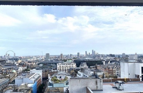 London City Centre Apartamento | SOHO PENTHOUSE, con balcon y vistas de cielo y centro de Londres