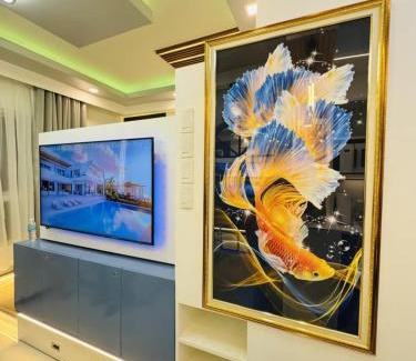 Bantud Hacienda Apartamento | Solaria Mi Casa High Rise, Stylish & Cozy Family Suite