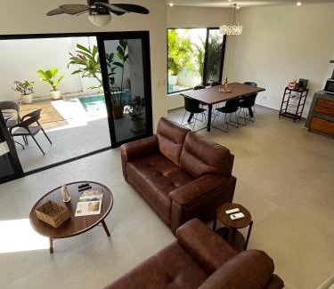 Malpaís Casa | Solemar 2bdrm House - Private Pool , King Bed and Balcony Sunset View