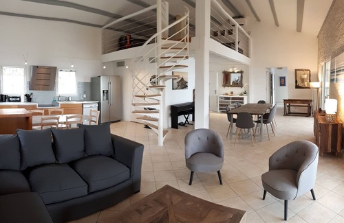 Albitreccia Villa | SoleVilla Sole Rossu amueblado 5 * - Vista panorámica al mar ☀️ Piscina climatizada