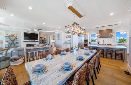 East End Casa | Solitude: Sprawling Beachfront Home, Sleeps 21, Pet Friendly, Private Pool!