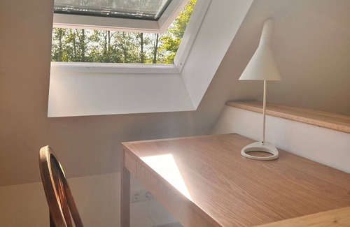 Brodersby Apartamento | Sommerby Sky - close to the beach, shower, desk, DG, garden, e-charging station