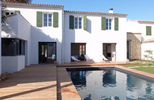 La Couarde-sur-Mer Casa | Somptueuse villa 9 chambres et sa piscine privé - 100 m de la plage