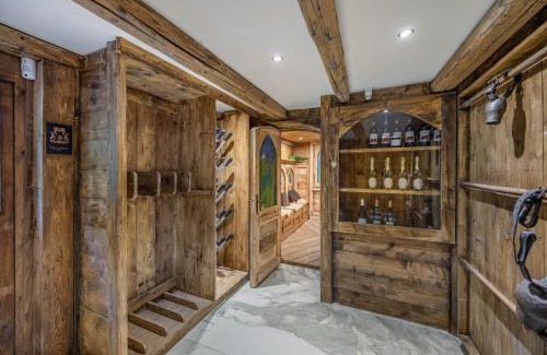 Megeve Chalet De Esquí | SOMPTUEUX CHALET BARON MEGEVE VUE.Jaccuzi.4 mn a pied au centre