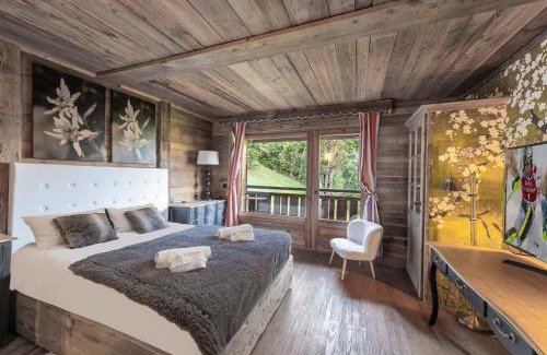 Megeve Chalet De Esquí | SOMPTUEUX CHALET BARON MEGEVE VUE.Jaccuzi.4 mn a pied au centre