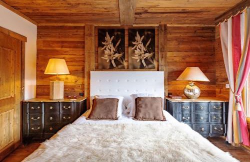 Megeve Chalet De Esquí | SOMPTUEUX CHALET BARON MEGEVE VUE.Jaccuzi.4 mn a pied au centre