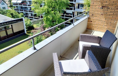 Friedenheim Apartamento | Sonnige 1 Zi. Wohnung mit Balkon