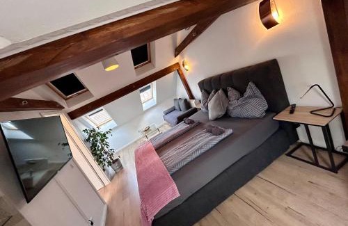 Jueterbog Apartamento | Sonnige Dachgeschoss-Oase!