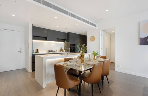 Millers Point Apartamento | Soothing 3-bedroom apartment with Gym/Pool in Barangaroo