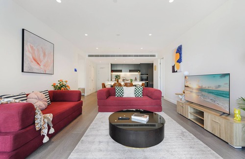 Millers Point Apartamento | Soothing 3-bedroom apartment with Gym/Pool in Barangaroo