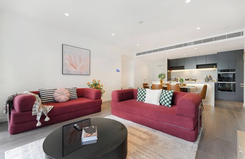 Millers Point Apartamento | Soothing 3-bedroom apartment with Gym/Pool in Barangaroo