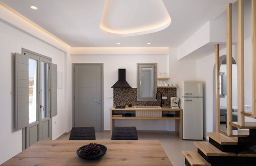 Monolithos Villa | Sophisticated Santorini Suite | Two Bedroom Suite with Private Hot Tub | Monolithos