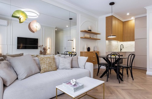 Sopot Centrum Apartamento | Sopot downtown luxury apt Monte Cassino St, 1 min walk to pier & beach