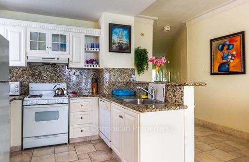 El Batey Apartamento | Beachfront Oasis in Sosúa With Ocean Views, Guest Friendly,