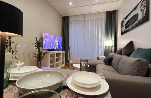 Neulindenau Apartamento | Soul-Apartment Terrasse Privat-Parkplatz Boxspringbett 55Zoll TV WLAN