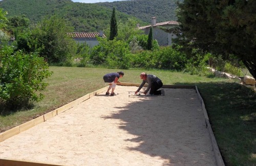 Saint-Maurice-d'Ibie Casa | Casa rural del sur de Ardeche con piscina cerca del arco de Vallon Pont D
