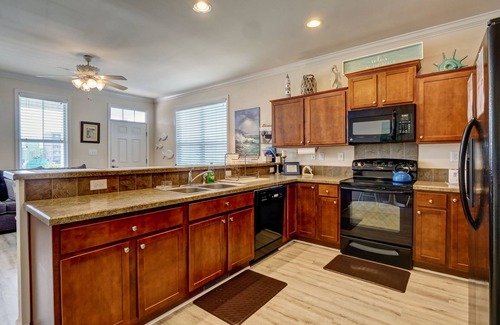 Wilmington Beach Casa | Southern Belle Disfrute de los vientos del sur y espectaculares vistas desde el porche