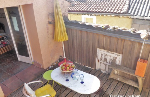 Cazouls-les-Beziers Casa | Cottage sur de francia | terraza | cerca del mar