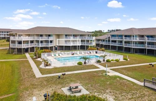 Long Beach Casa | Southern Shores Oak Island Oceanfront with Pool Villa