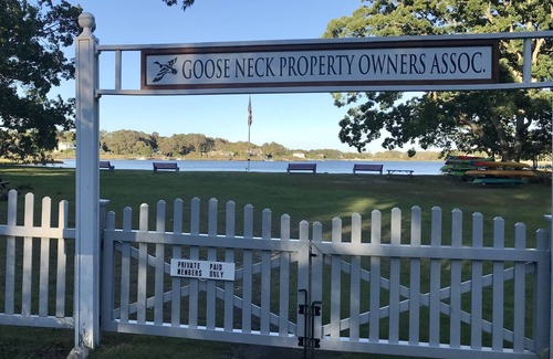 Southold Cabaña | Cottage Southold con Encanto en Goose Neck Estate Area