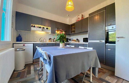 Saint-Philbert-de-Grand-Lieu Cabaña | Amplio Gîte con Jardín Privado, TV Home-Cinema y Sala Fitness - Cerca de Nantes y Pornic