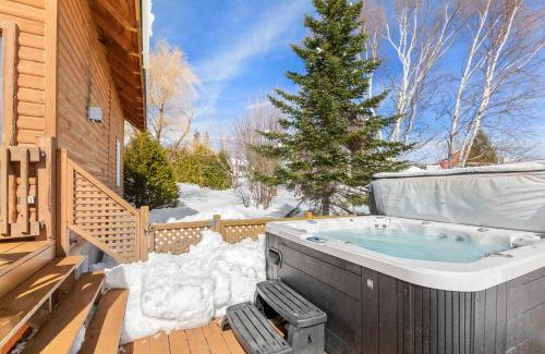 Petite-Riviere-Saint-Francois Chalet De Esquí | Spa Pool table Mountain view - Martine-54