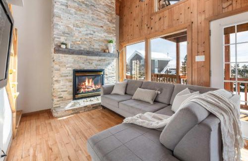 Petite-Riviere-Saint-Francois Chalet De Esquí | Spa Pool table Mountain view - Martine-54