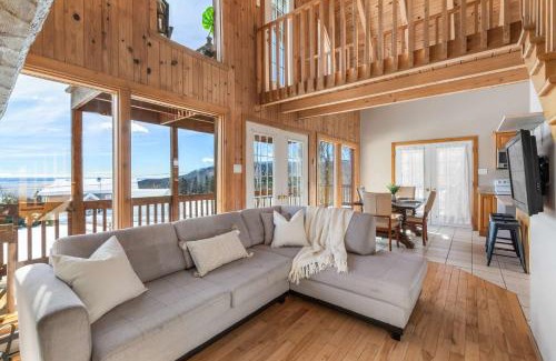 Petite-Riviere-Saint-Francois Chalet De Esquí | Spa Pool table Mountain view - Martine-54