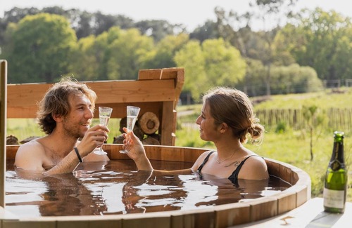 Ploemel Chalet De Esquí | Spa cabin