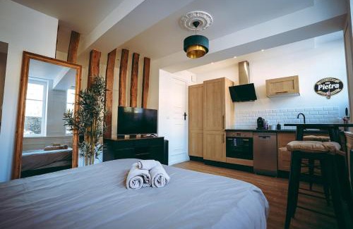 Quartier Vieux Marche-Cathedrale Apartamento | Spa du palais jacuzzi sauna - Rouen centre - free parking