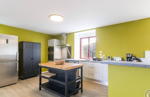 Saint-Laurent-de-Terregatte Cabaña | Casa rural con jardín, cerca de Mont St-Michel ¡Ideal para familias y teletrabajo!