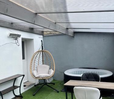 Dernier Sou Apartamento | SPA hyper centre jardin