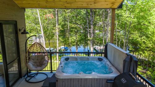 Chertsey Chalet De Esquí | Spa Pool table Lake access - Le 515 Beaulac
