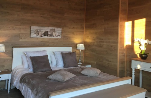 Guillaumes Apartamento | Spa privé Appt de charme Valberg vue panoramique montagne