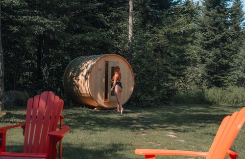 Fiddler Lake Resort Chalet De Esquí | Spa / Sauna / 3 Min on feet to the lake / Northern