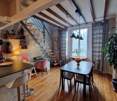 Croix Luizet Apartamento | Spacieux Duplex à Villeurbanne 6 Pers Tout Comfort