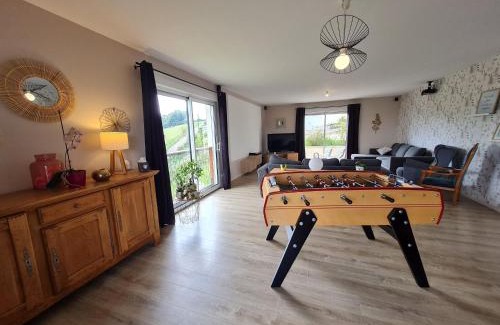 Favieres Casa | Spacieux gîte contemporain avec terrasse panoramique et piscine chauffée - FR-1-584-373