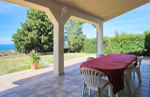 Campofelice di Roccella Villa | Amplia villa con vistas al mar, gran jardín barbacoa, cerca del mar y Cefalu