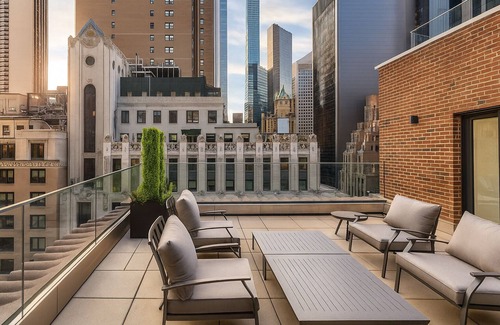 Central Park South Apartamento | Spacious 1 King Bedroom Penthouse Suite, Central Park NYC