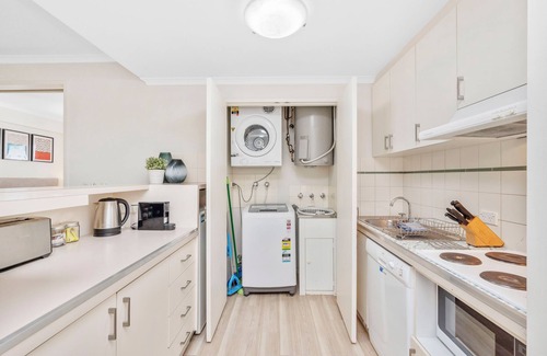 Perth Central Business District Apartamento | Spacious 1bdr Fast Wi-fi Near RAC Arena