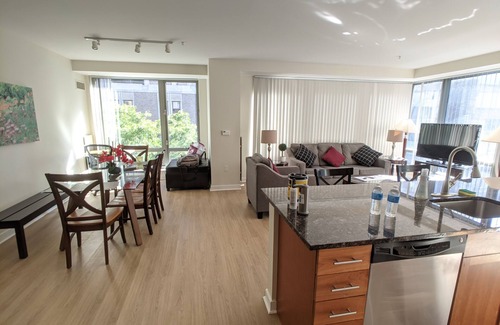 West End Apartamento | Spacious 2 Bed/Bath Apt Nearby MGH,MIT,Harvard, Washer/Dryer in suite, Modern Bd