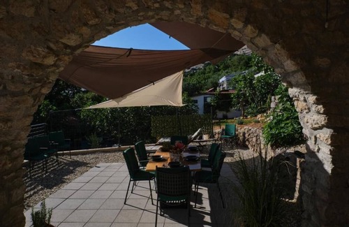 Stara Baska Casa | Spacious 2 bedroom, living room, 2 bathroom house BAYA, with outdoor terraces,