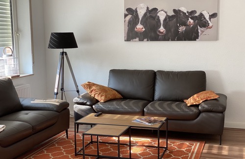 Wildeshausen Apartamento | Spacious 2-room apartment on the first floor with sun terrace