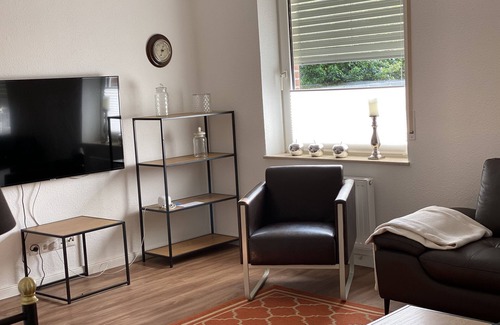 Wildeshausen Apartamento | Spacious 2-room apartment on the first floor with sun terrace