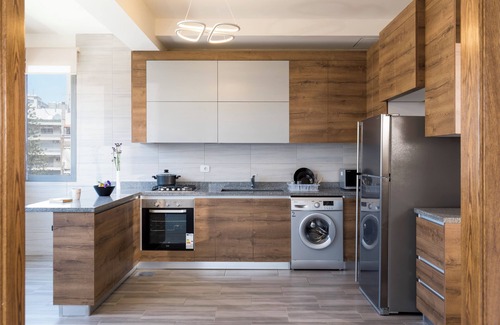 Achrafieh Apartamento | Amplio apartamento de 3 habitaciones con aire acondicionado y WiFi en Bayrut
