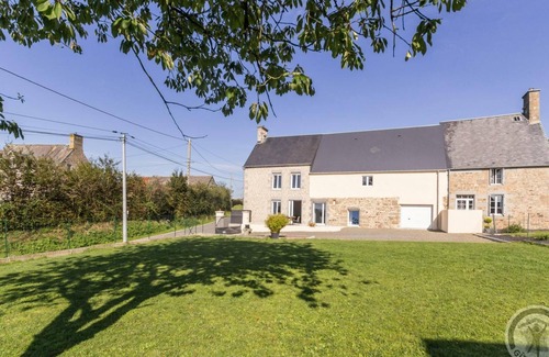 Beslon Cabaña | Casa con Terraza, Vistas al Campo y Equipamiento Moderno en Bocage Normand
