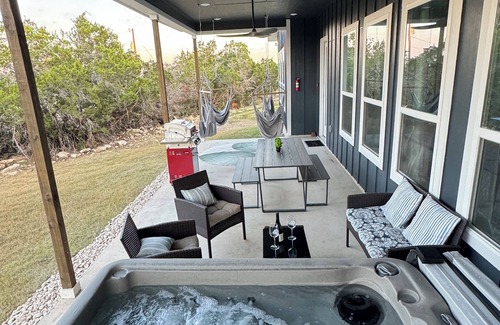 Spring Branch Casa | Spacious 4-bedroom home w/ Hot Tub, Game Table and Karaoke in Texas Hill Country