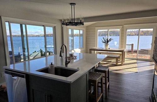Geneseo Casa | Spacious 4-bedroom house on Conesus Lake. 110 feet of lakefront with hot tub