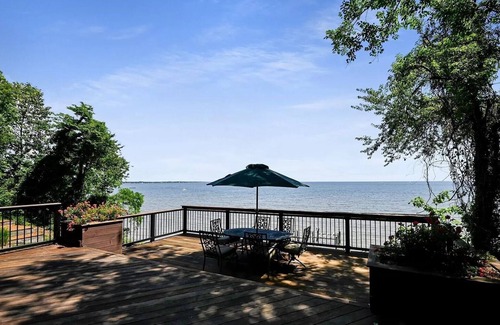 Croom Casa | Spacious 5-Bedroom Waterfront Oasis with Private Dock, Pool and Hot Tub