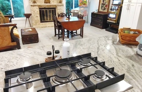 Port Saint Lucie Casa | Spacious 5-bedroom Estate Home with a country club back porch pool & waterfall